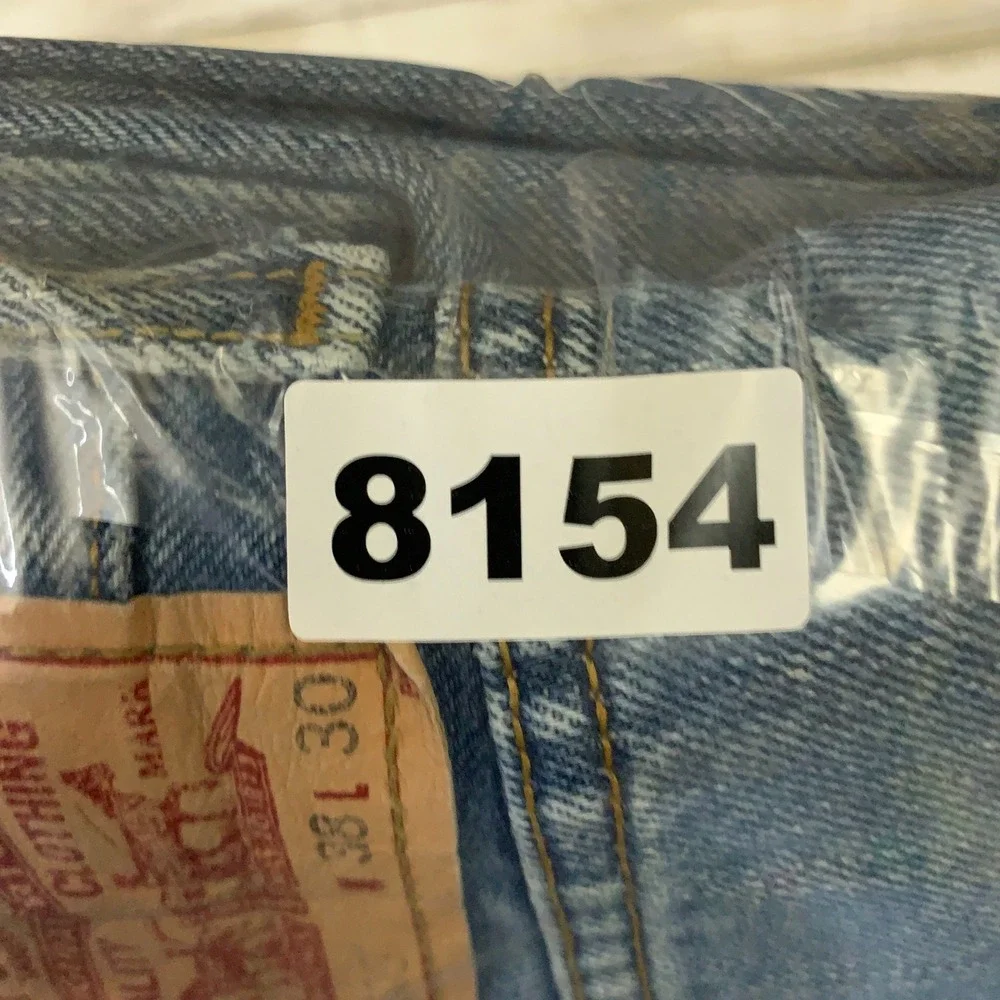Levi's 505 Jeans Mens 38x30 Blue Y2K Vintage Regular Fit Straight Leg